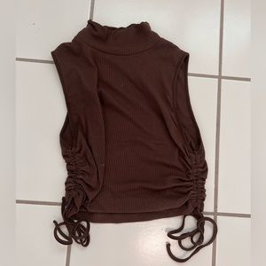 Zara brown top